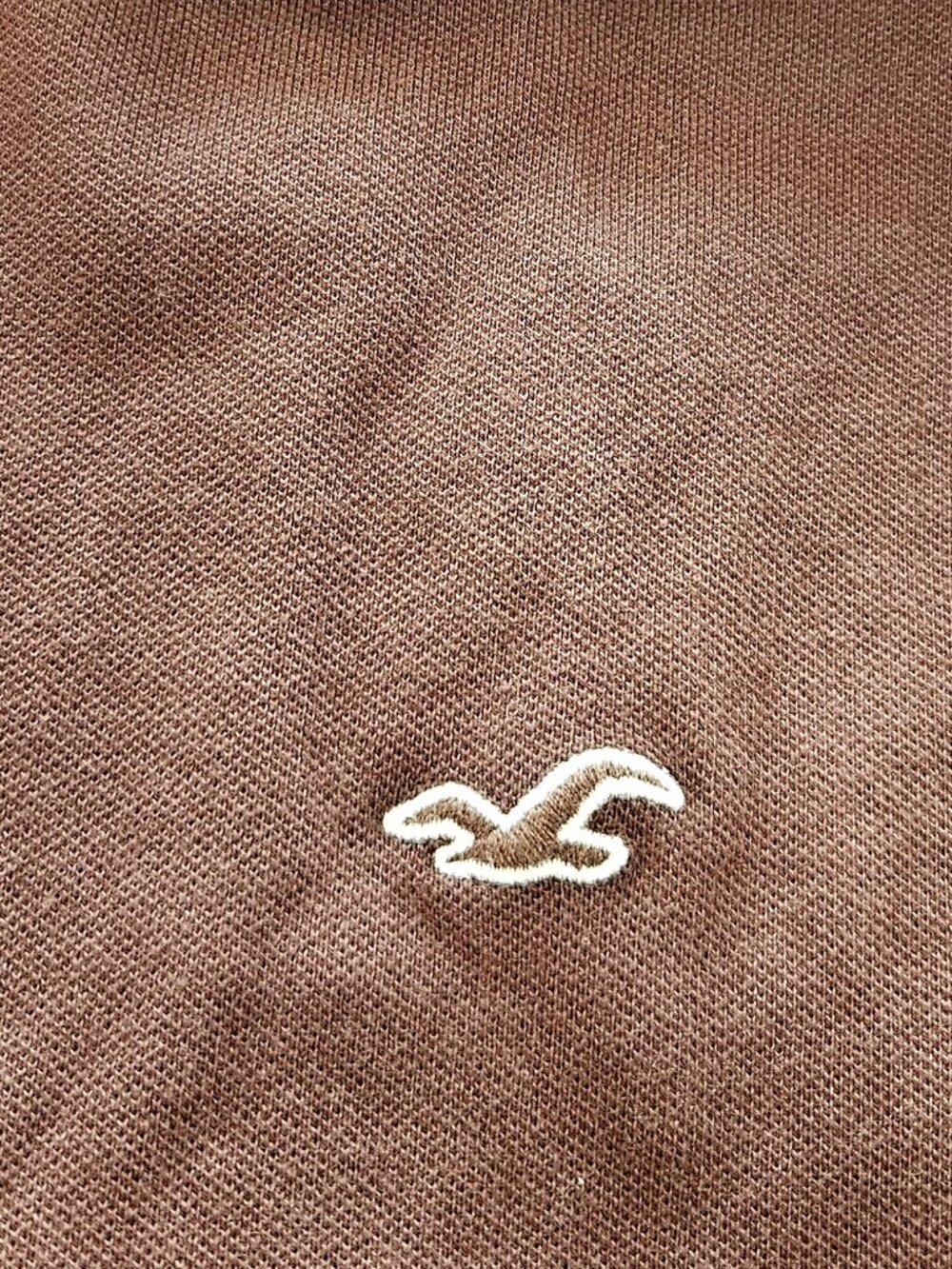 Hollister Icon Advanced Stretch Polo Shirt – Brown, Size Medium, NWT - Picture 10 of 12